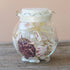 Assorted Pink and White Seashell Mix with Glass Vase Gift Pack